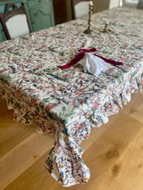 Ruffle tablecloth