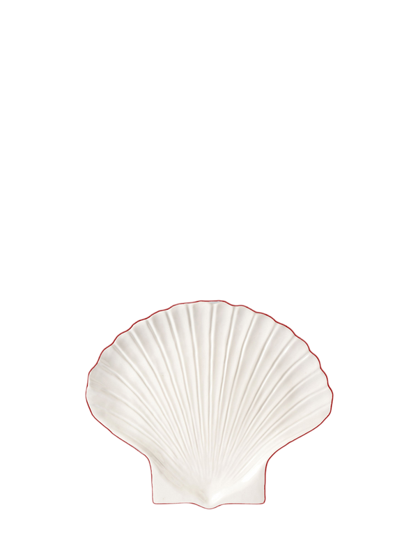 shell plate with red outline