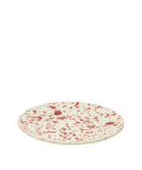 Italian ceramic splatterware dinner plate