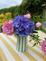 Candy stripe pitcher