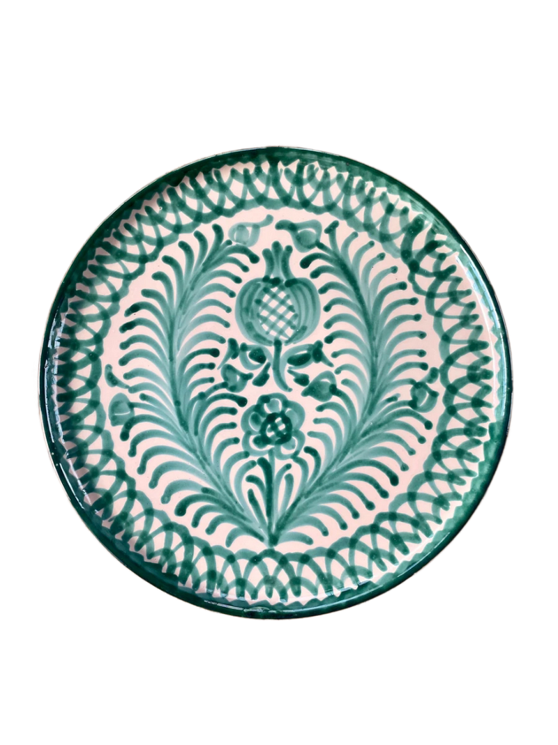 Handmade Spanish ceramic platter