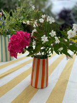 tangerine stripe jug