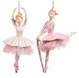 Candy stripe ballerinas