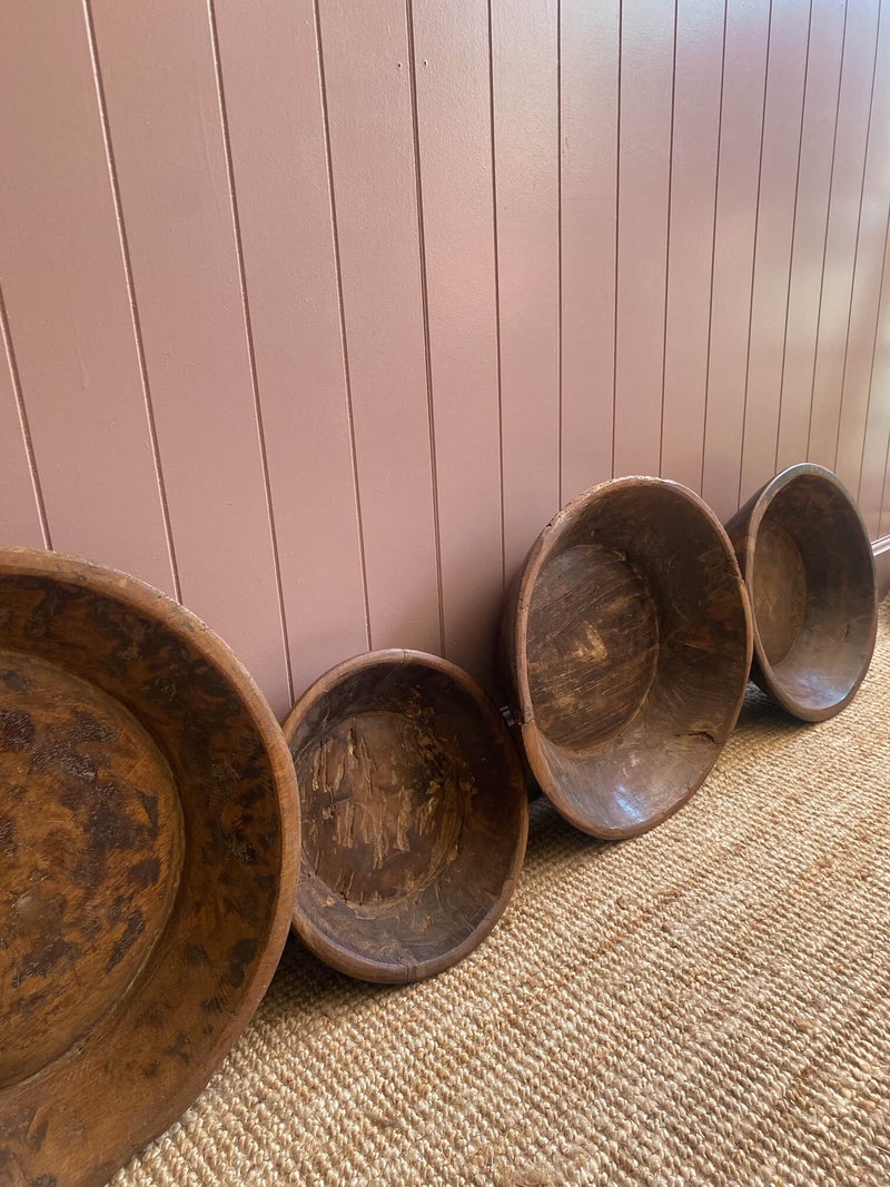 Reclaimed wood bowl