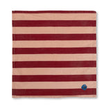 pink and red stripe napkins