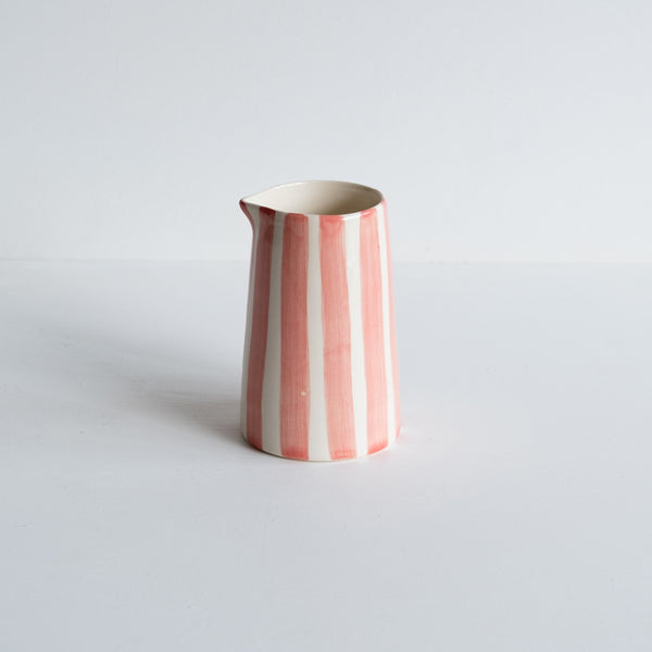 pink stripe jug