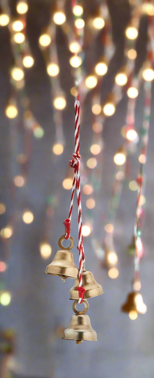 hanging christmas bells