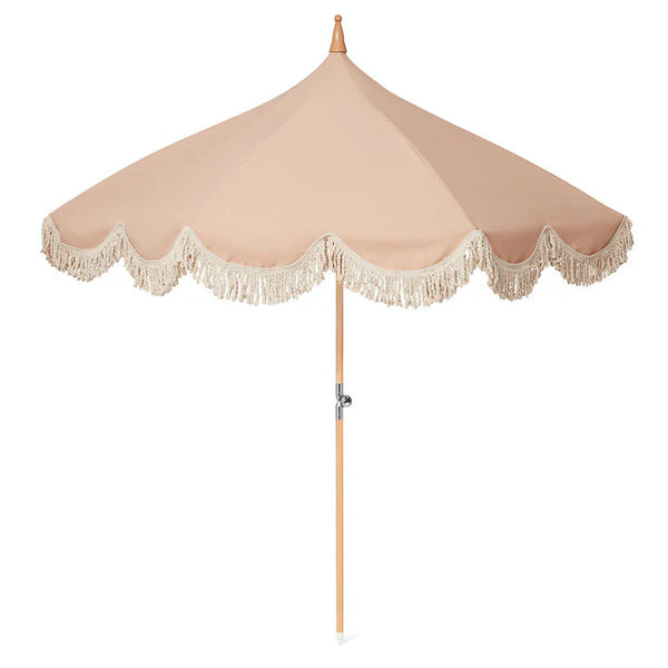 vintage style garden parasol