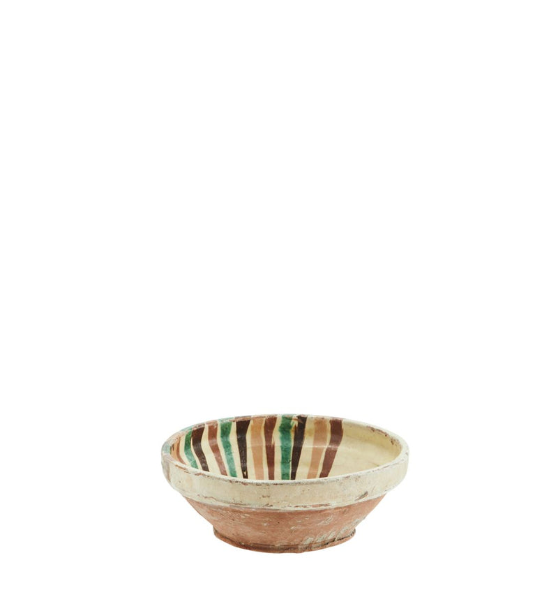 vintage earthenware bowls
