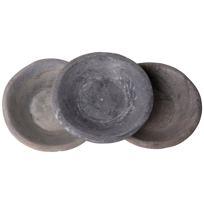 vintage marble bowl, natural