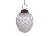 pearl pinecone bauble