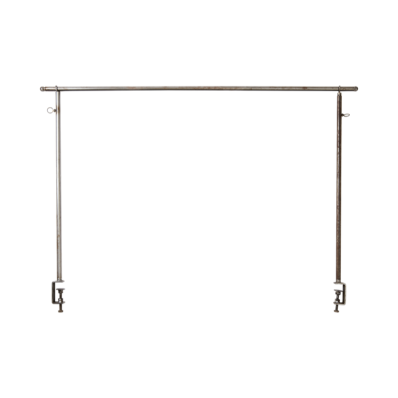 extendable over-table hanging rail