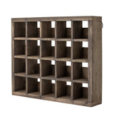 reclaimed wood wall cubby shelves