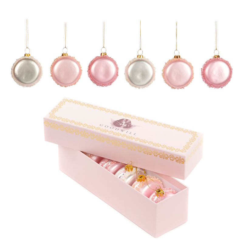 luxury gift box of glass macarons