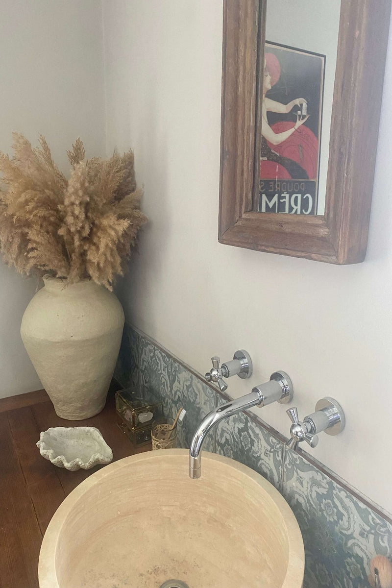 reclaimed wood mirror