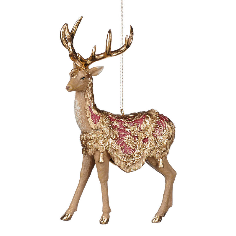 ornamental reindeer decoration