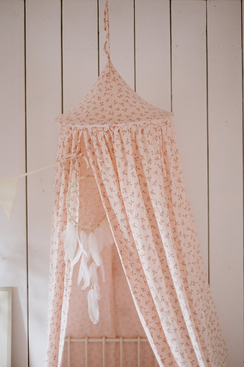 boho floral bed canopy