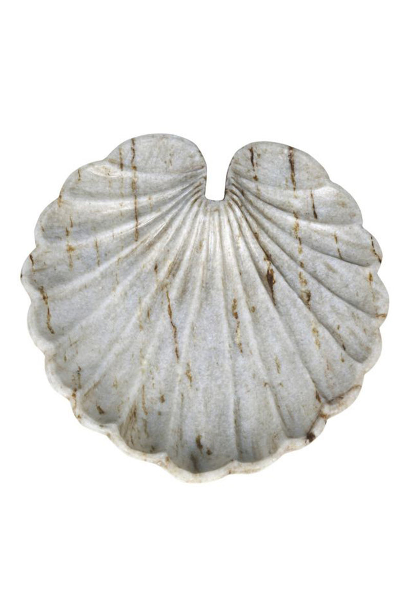 marble lotus platter
