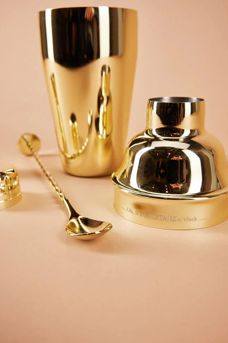 cocktail kit, gold