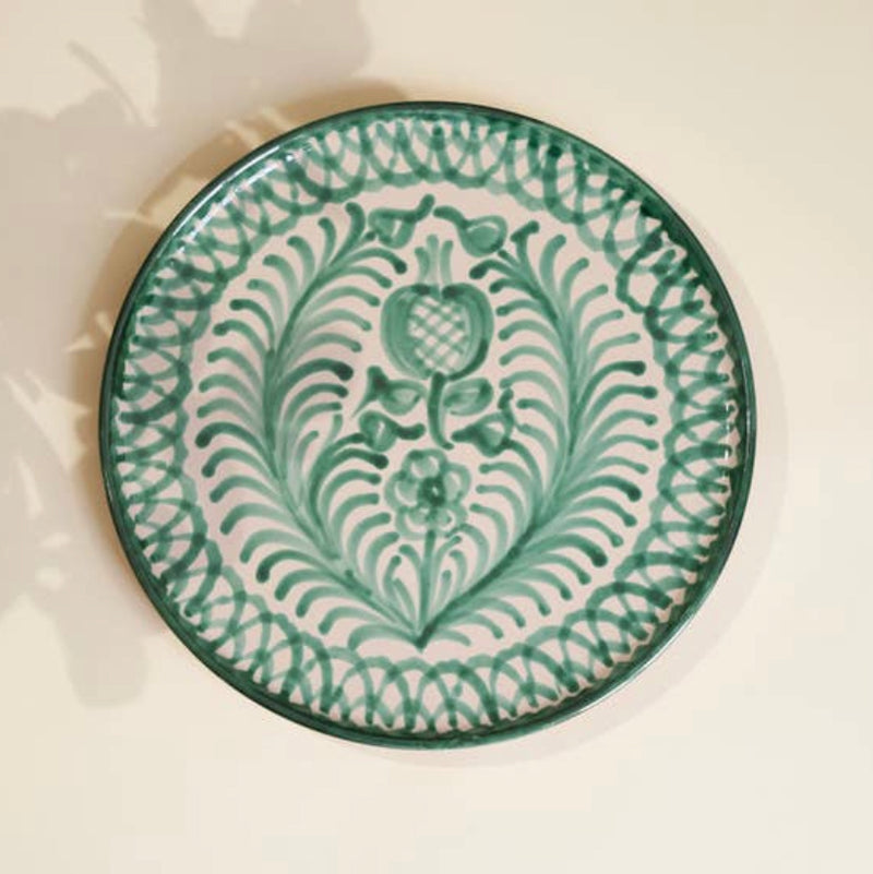 Handmade Spanish ceramic platter