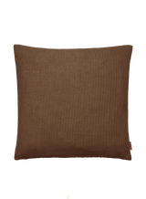 rustic linen cushion