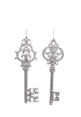 silver gilt key ornament