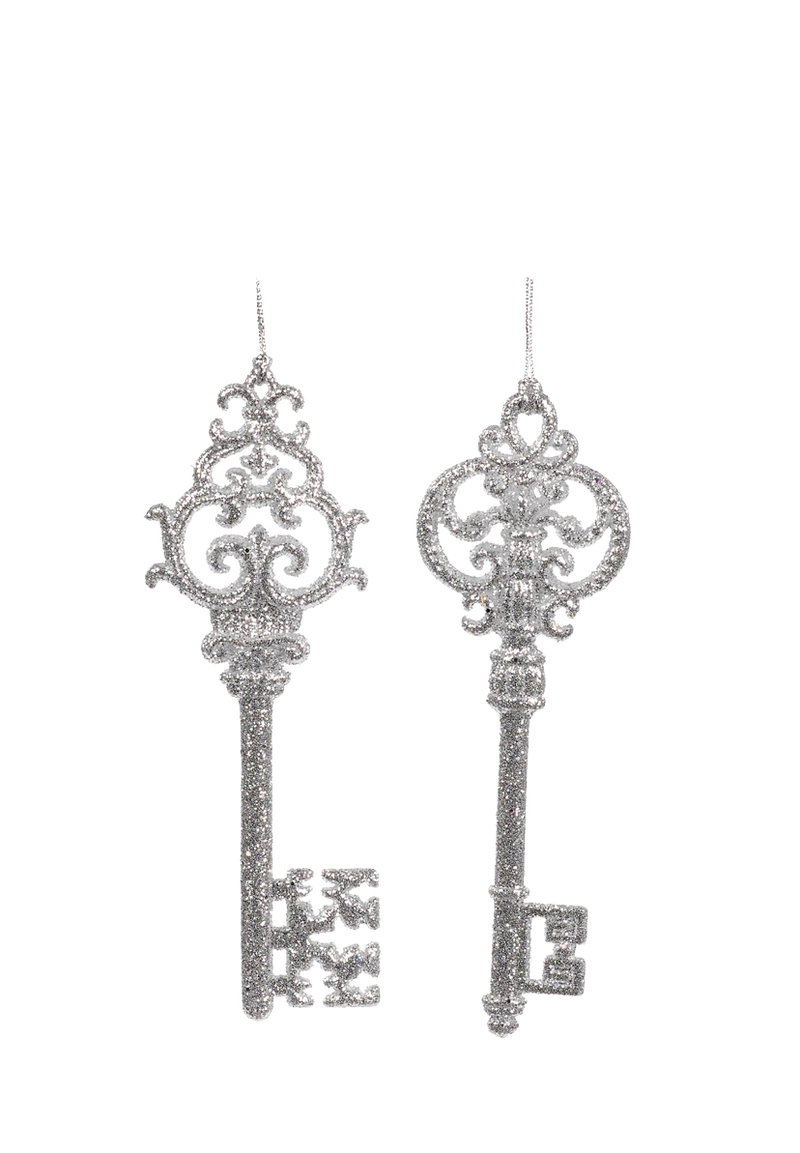 silver gilt key ornament
