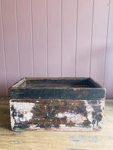 Reclaimed wood lidded box