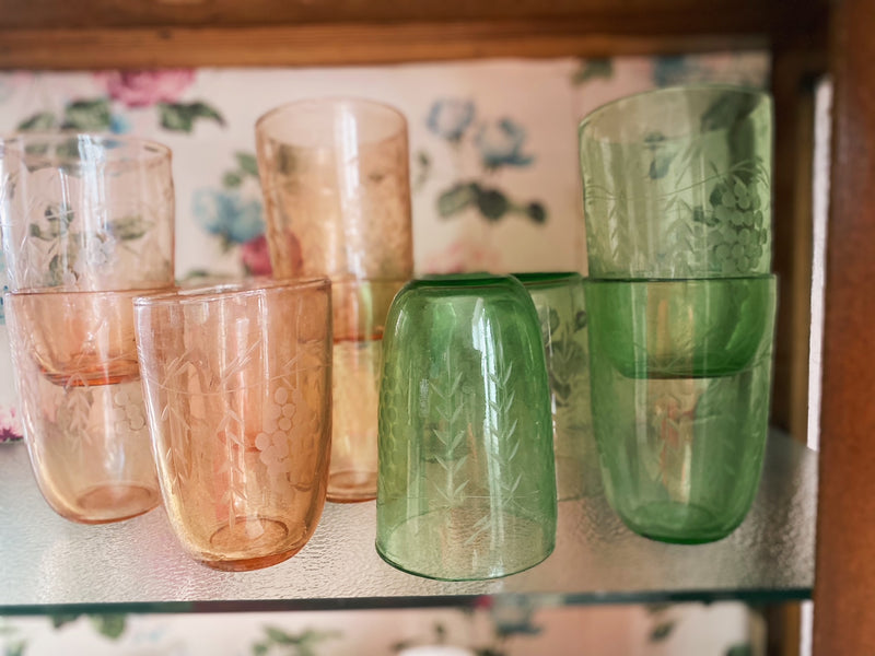 recycled handmade glasses