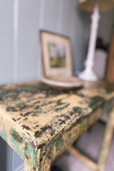 vintage green table